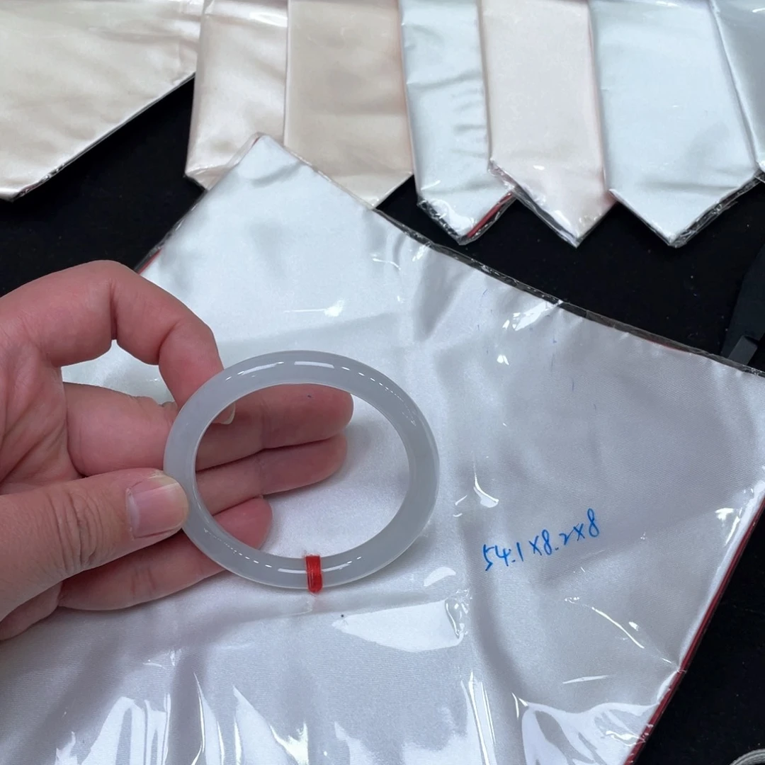 翡翠手镯未镶嵌沫*54.1圆条