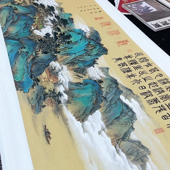 国画书画描金拓染金石传拓手写