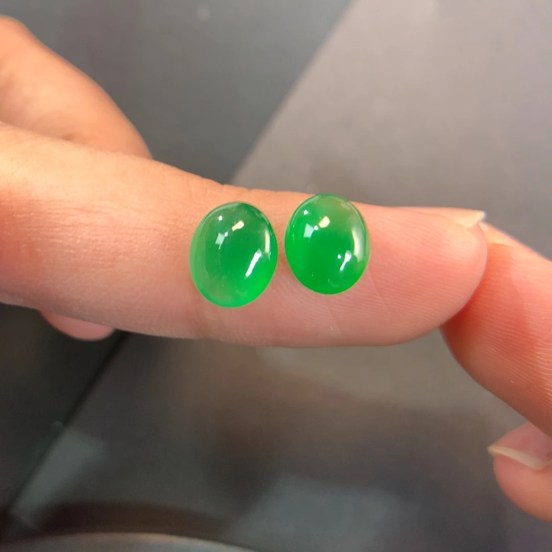 翡翠散珠翡翠8.19-6.83-3.22