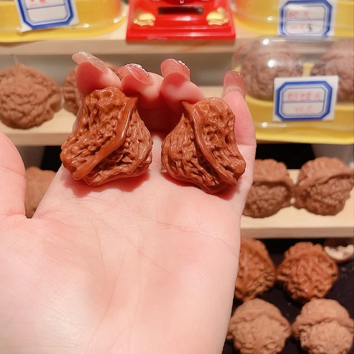 文玩核桃把件小鸟