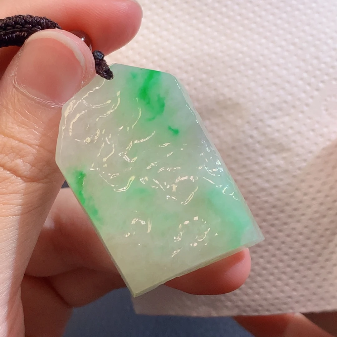 翡翠未镶嵌吊坠(不含链)481