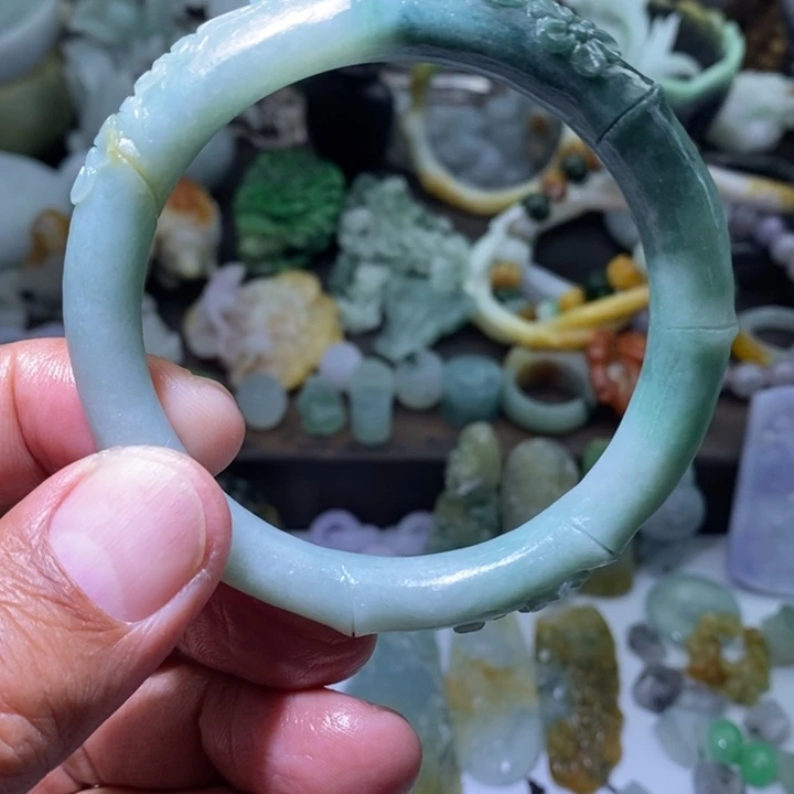 定制翡翠未镶嵌毛货