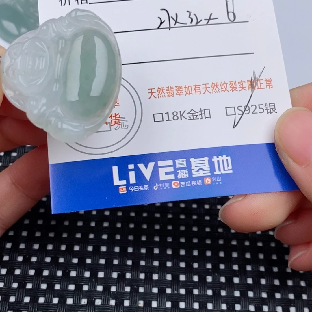 翡翠银S925镶嵌颈饰