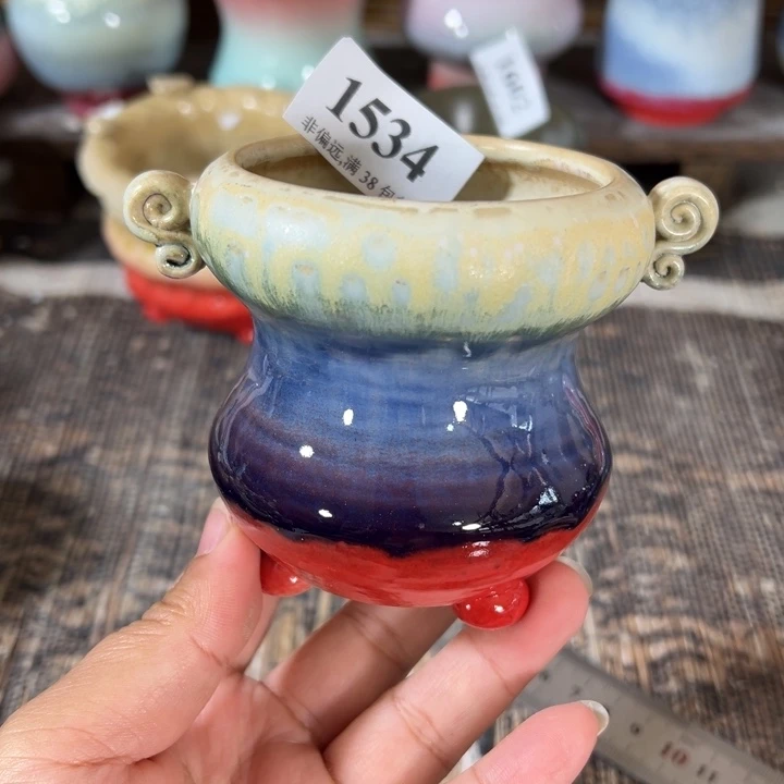 口6高8 手工花盆满30包邮