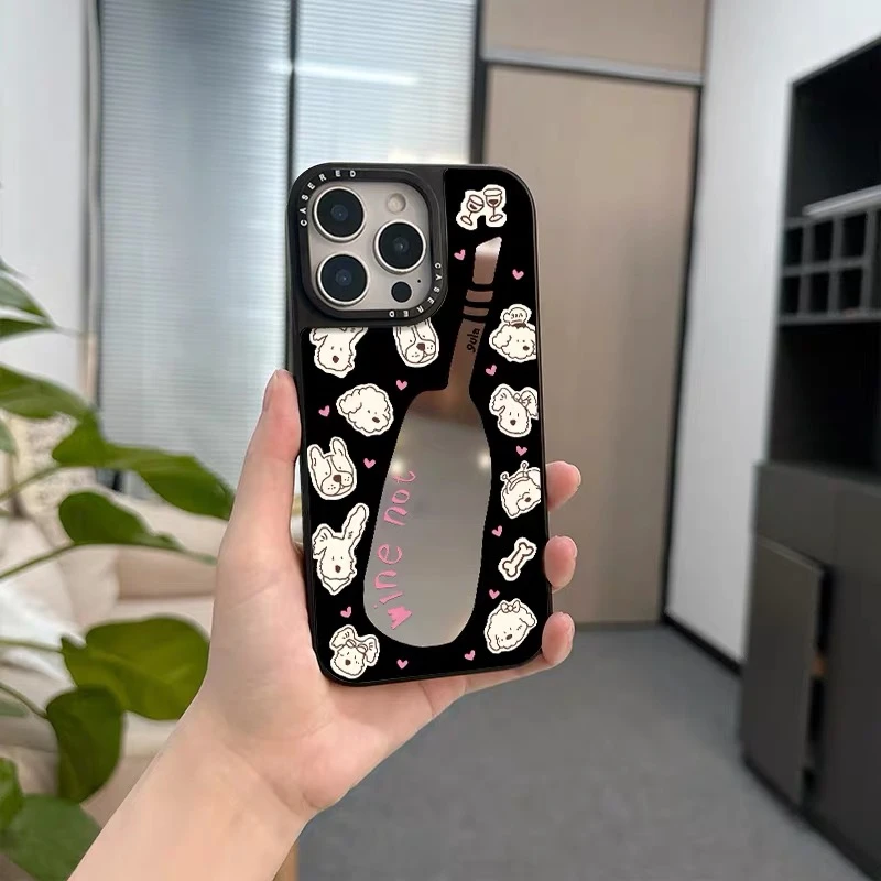 杨颖同款适用苹果15promax/16/17pro手机壳镜面小米vivo华为oppo