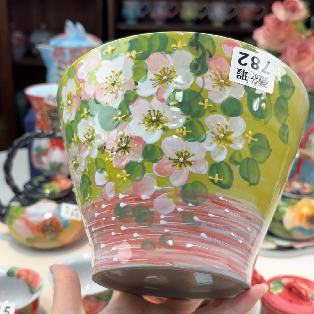 景德镇手绘高温釉下彩陶瓷茶具