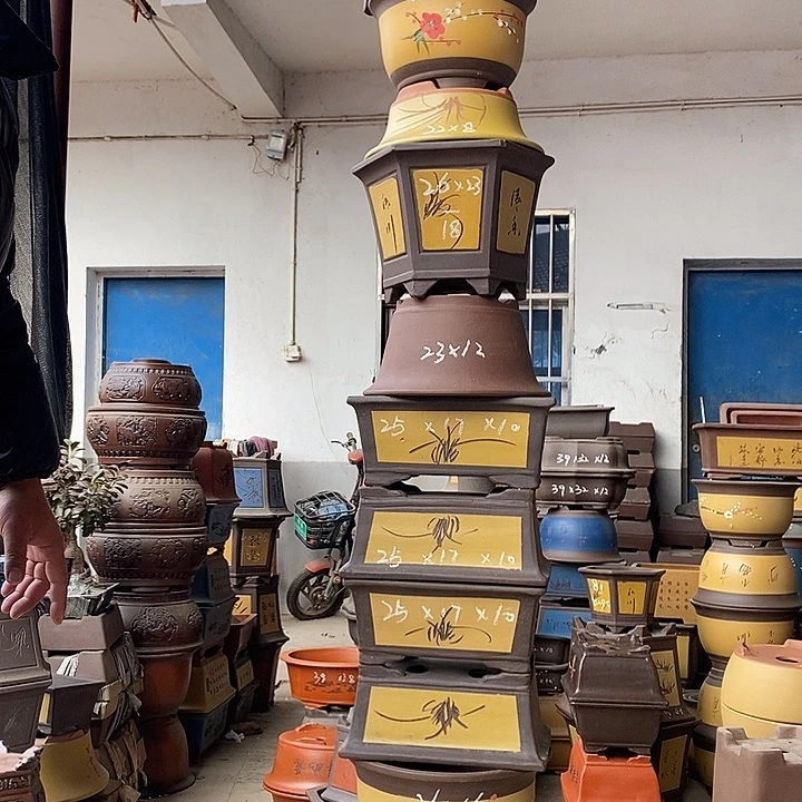 紫砂花盆紫砂艺术