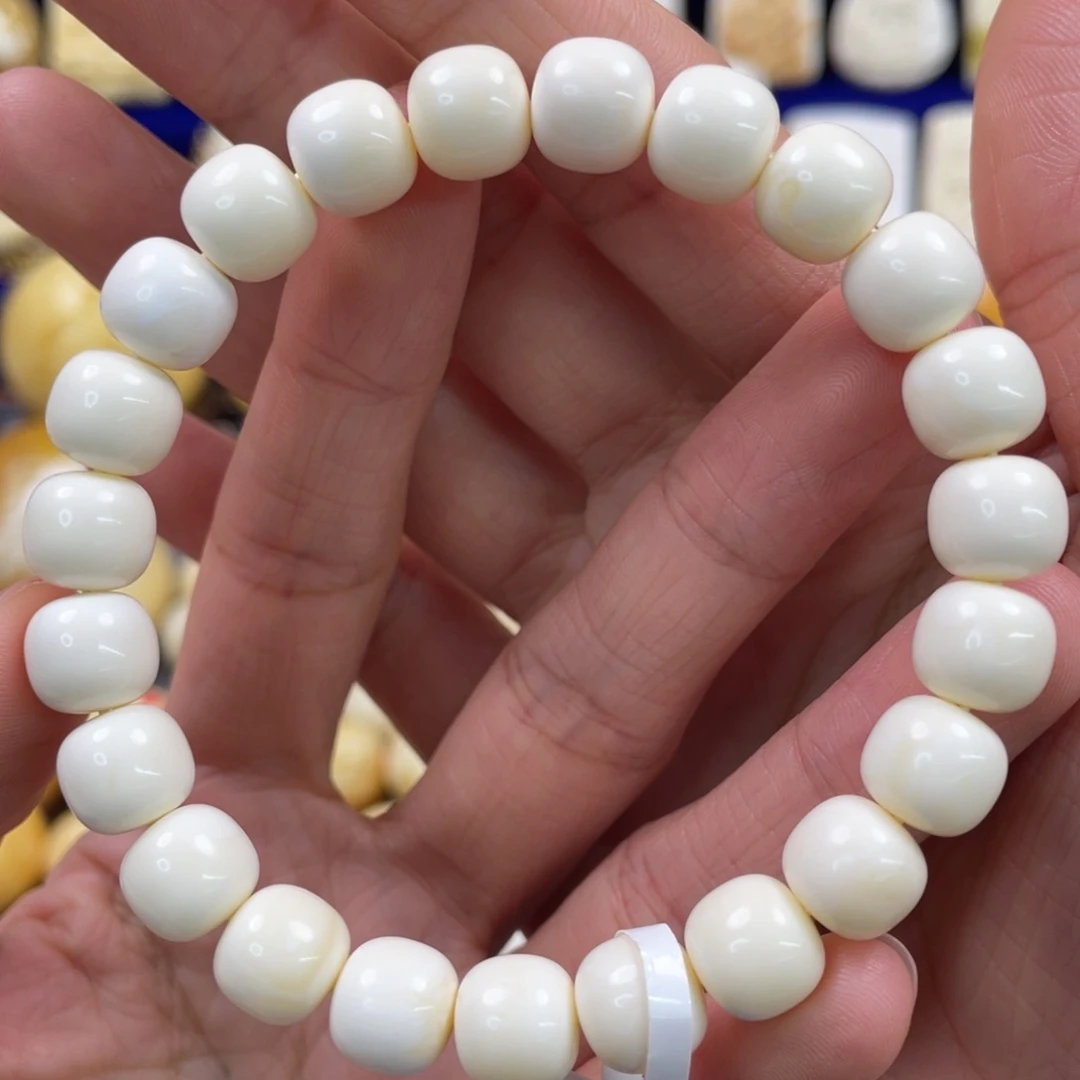 蜜蜡裸石未镶嵌琥珀蜜蜡手串卡9.5mm