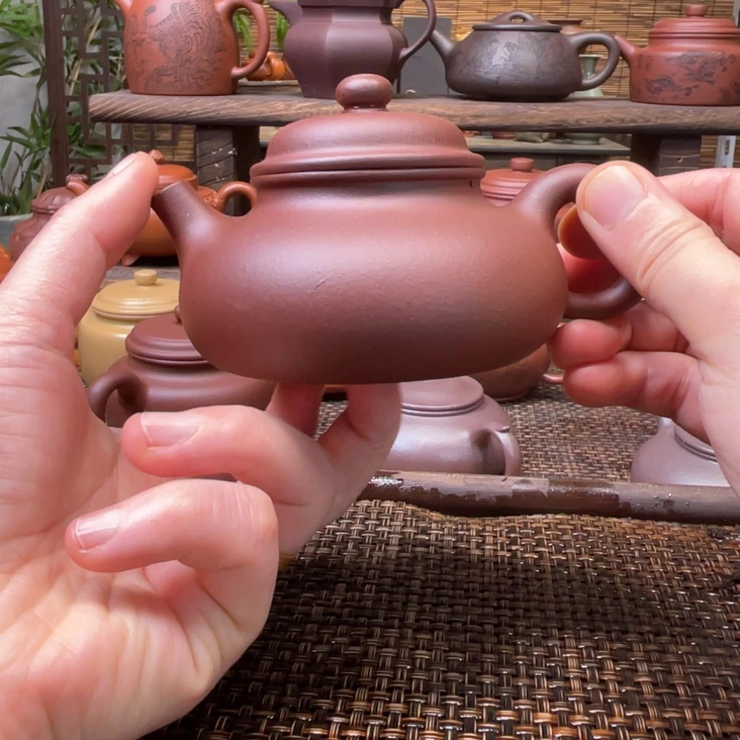 茶壶紫砂宜兴原矿紫砂手工制180