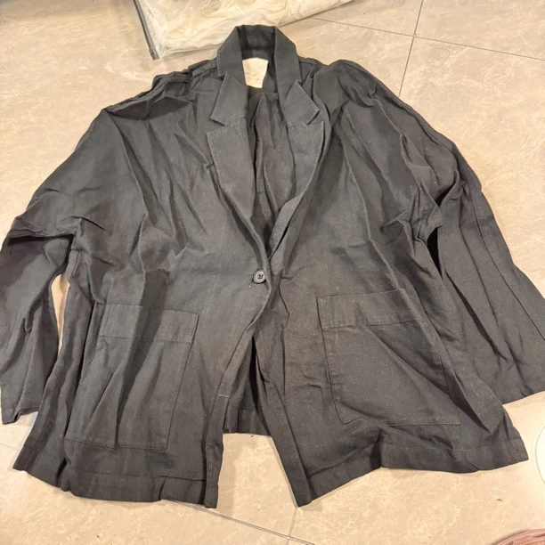 【青货单件】看清下单 棉麻女士小外套