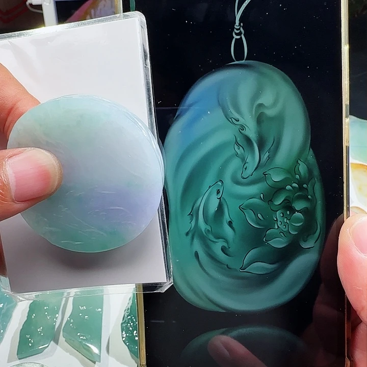 定制翡翠未镶嵌翡翠首饰