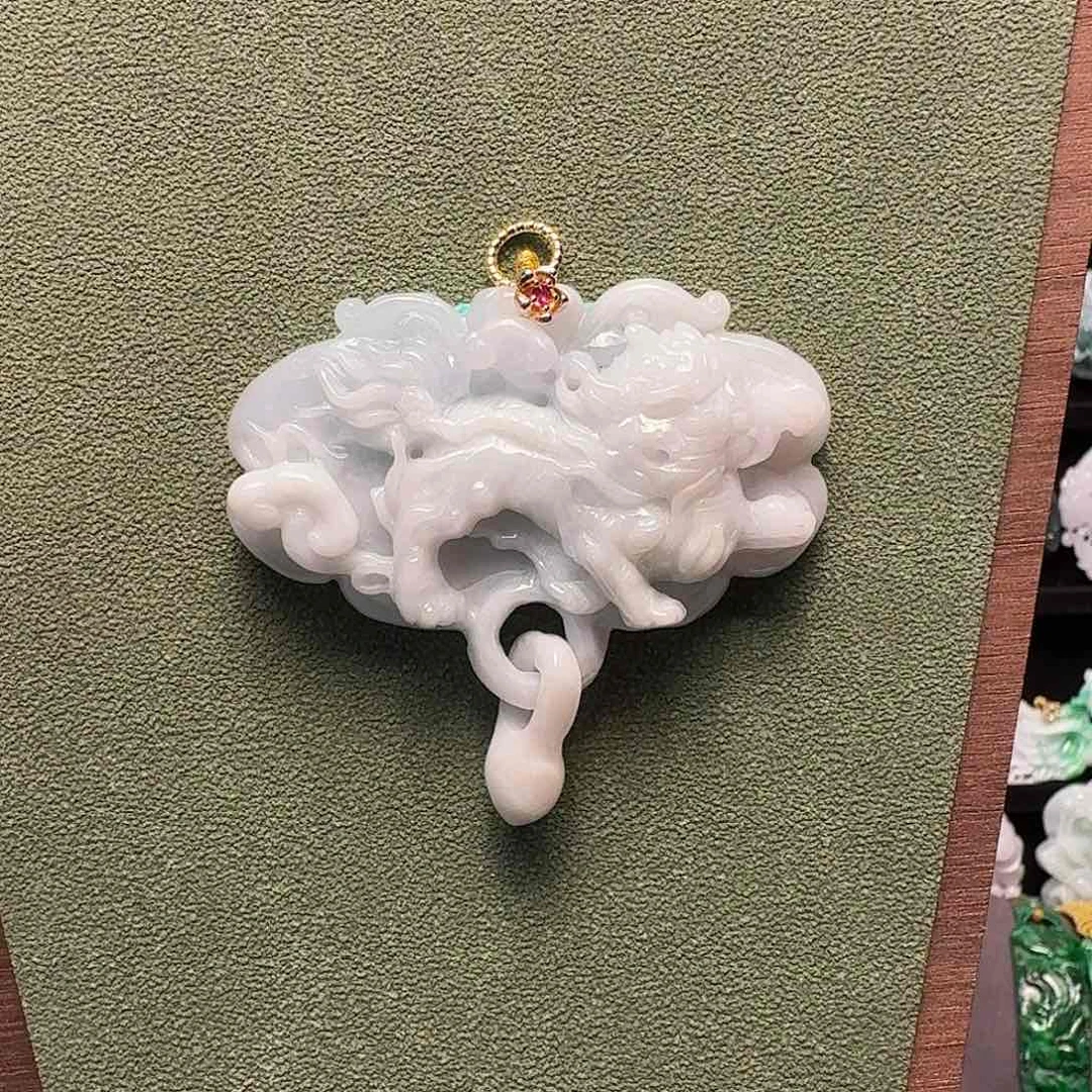 吊坠(赠链)合金翡翠