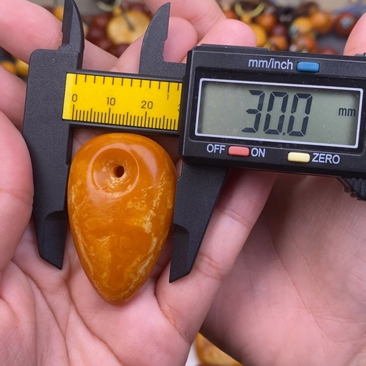 琥珀未镶嵌裸石蜜蜡L