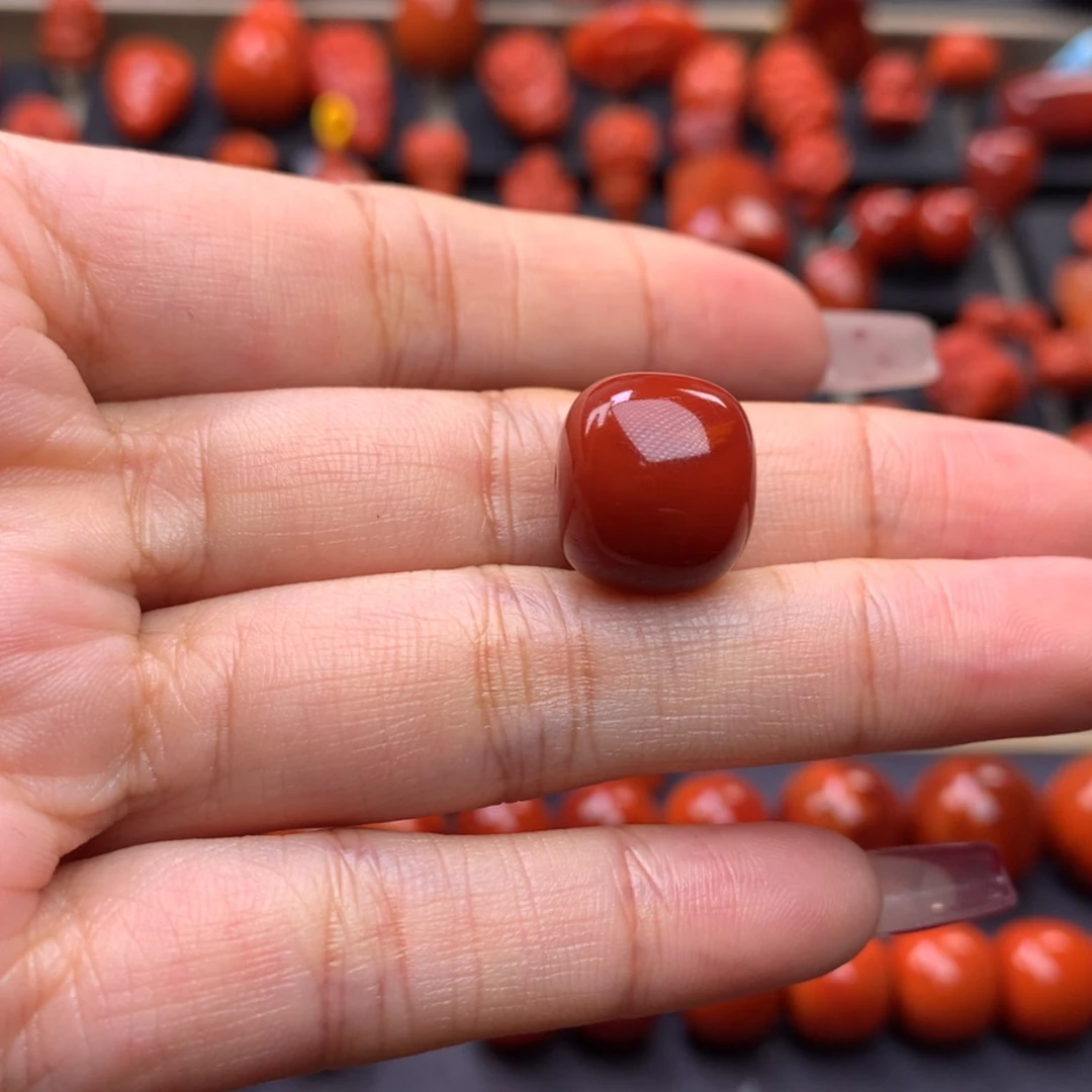 【闪购商品】南红玛瑙老型单珠14mm未镶嵌