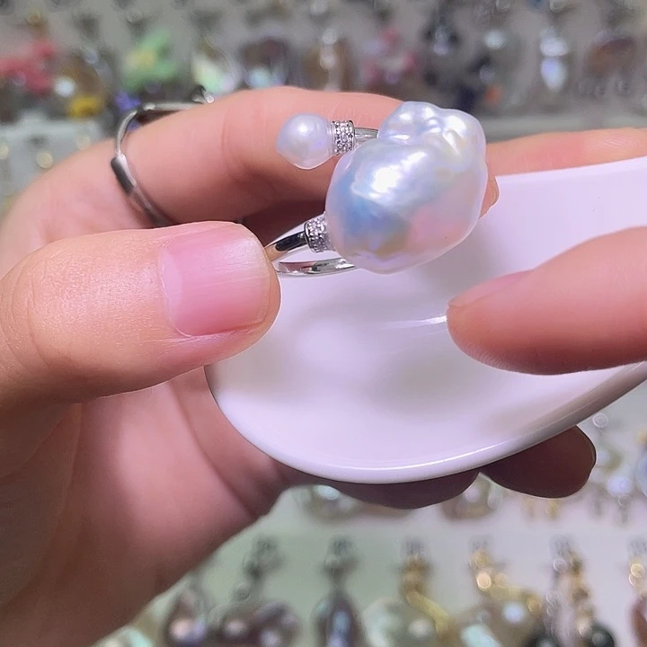 颈饰合金淡水珍珠53