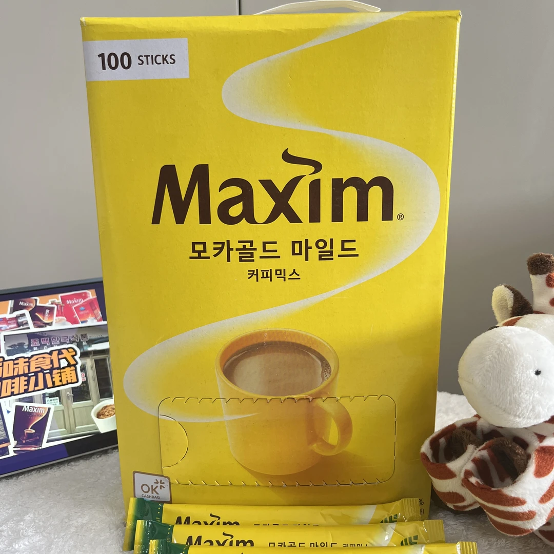 麦馨【实体批发十余年】韩国进口Maxim黄金摩卡咖啡韩国国民咖啡！