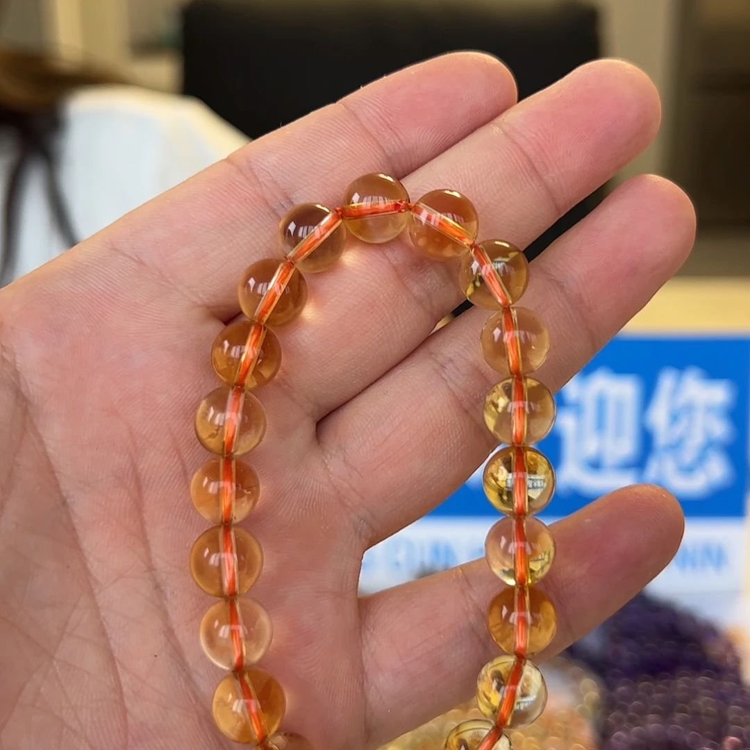 水晶手链未镶嵌天然水晶手链