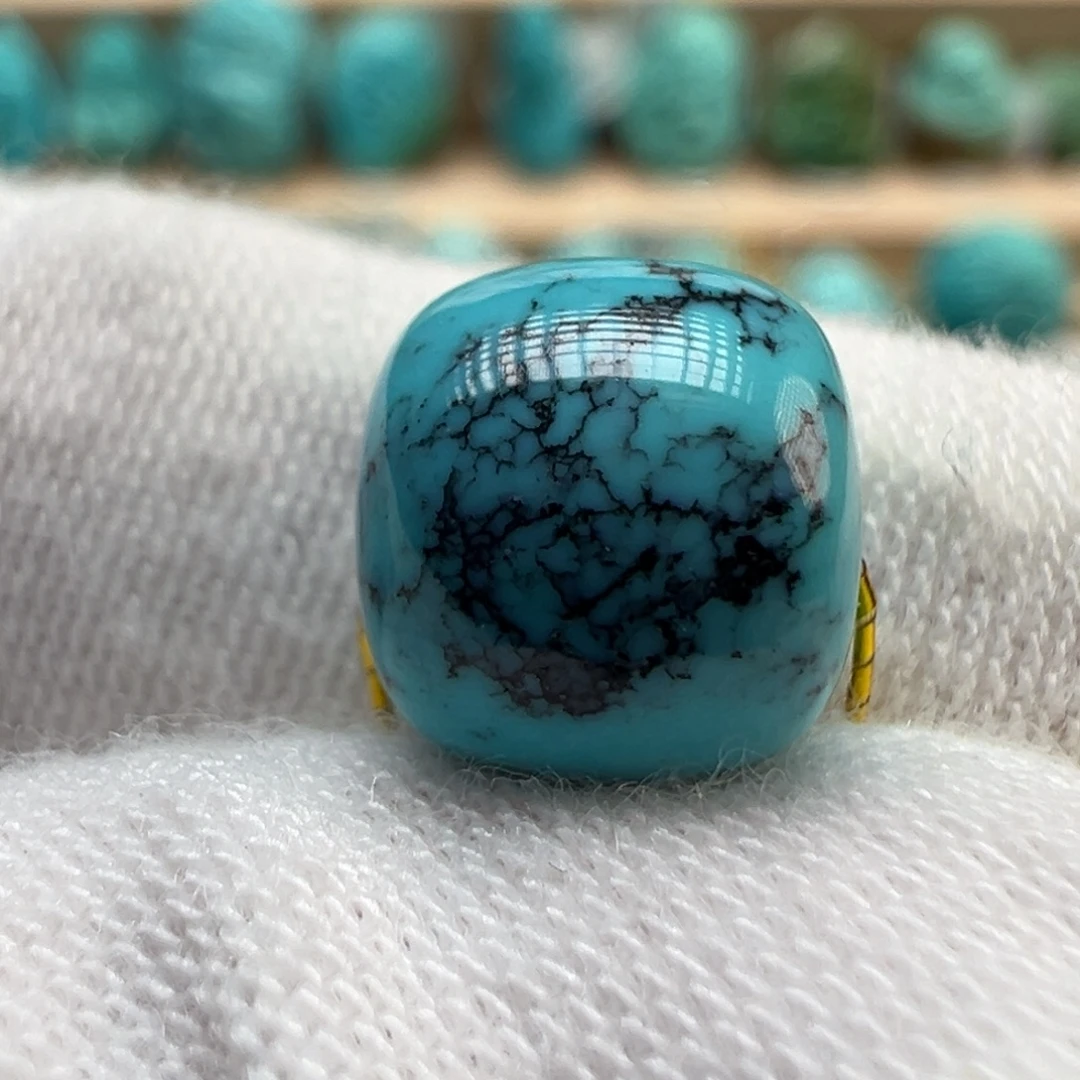 绿松石未镶嵌配饰9.1×8.4