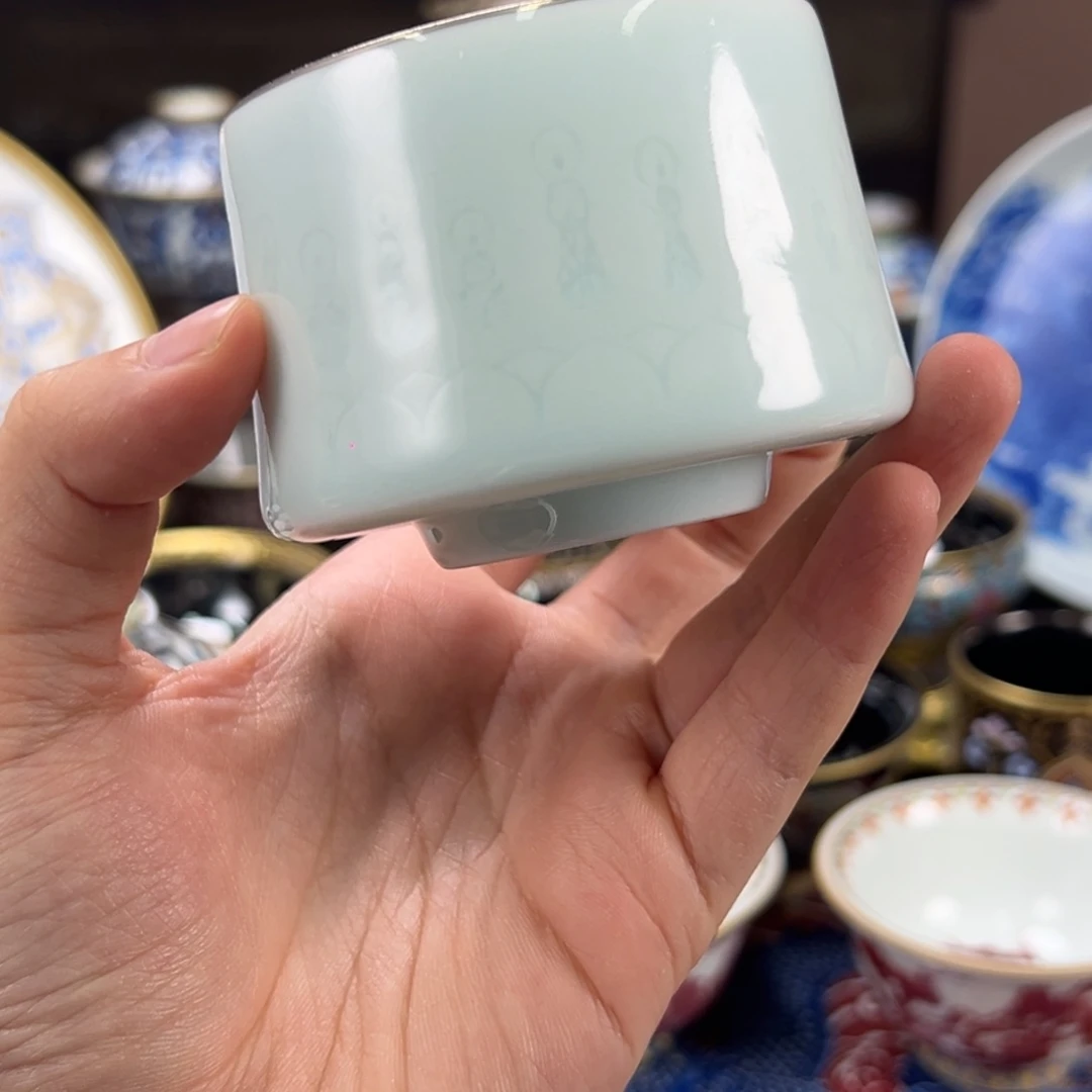 瓷片景德镇手工手绘陶瓷