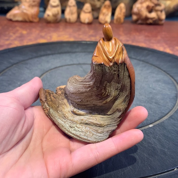 柏木（崖柏）根雕摆件