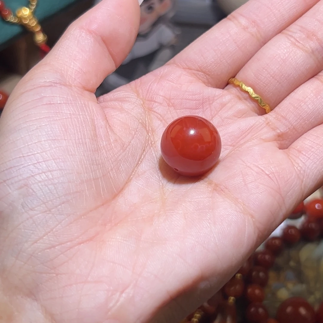 南红玛瑙未镶嵌手串16mm