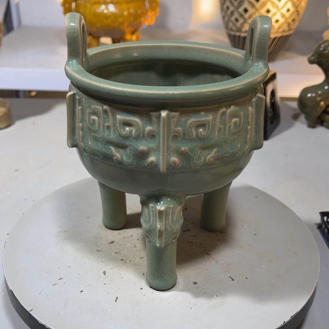 瓶汝窑瓷器品相完美