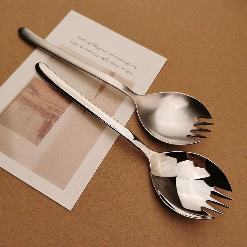 Ve18-10不锈钢西瓜叉勺（2支）