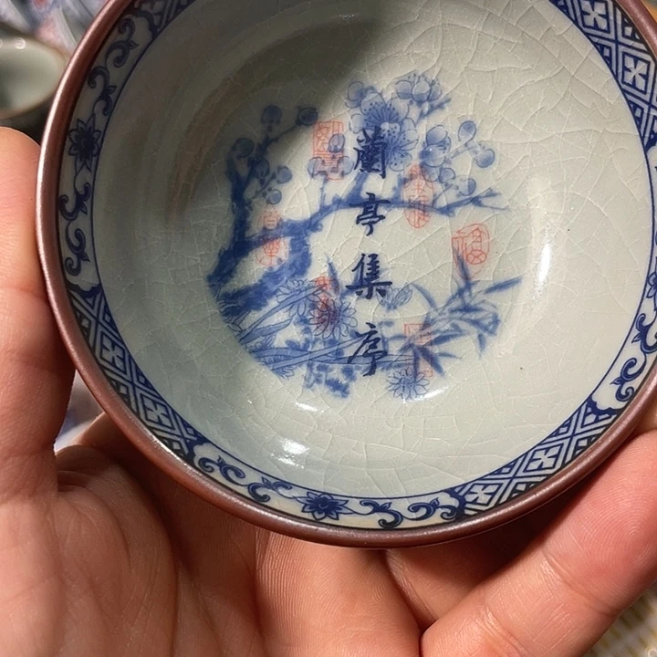 摆件陶景德镇陶瓷主人杯134