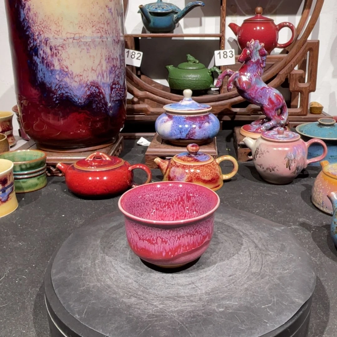 中国神后钧瓷茶器