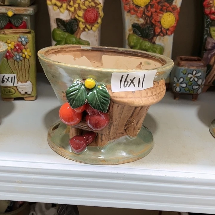 紫砂花盆粗陶材质多肉花盆