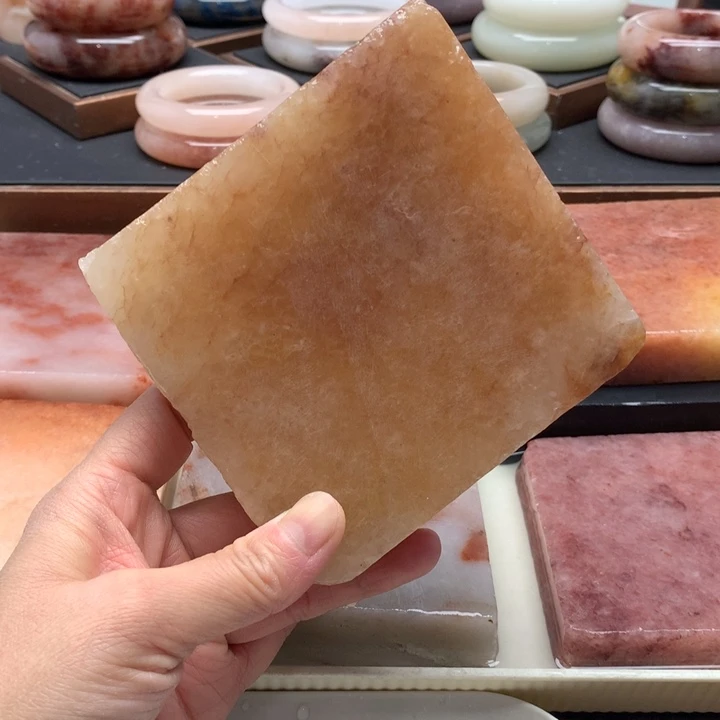 石英岩玉未镶嵌手镯