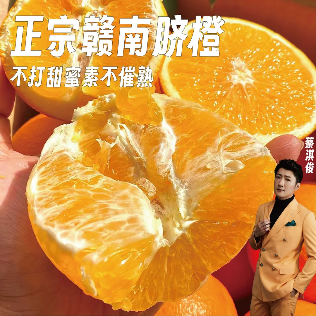 【蔡生宝品】正宗赣南寻乌脐橙 新鲜采摘不打甜蜜素不催熟橙子
