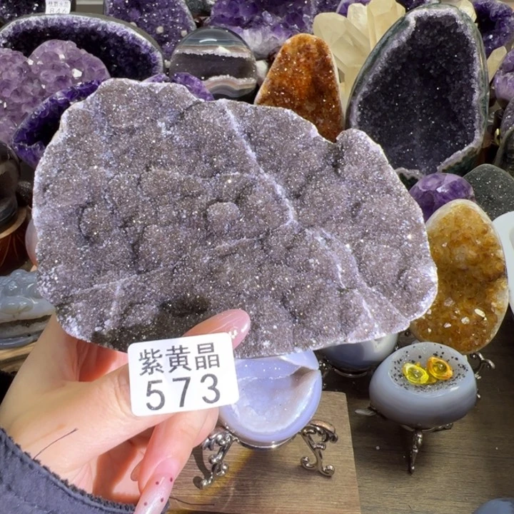 未镶嵌大型摆件（非配饰）紫晶573