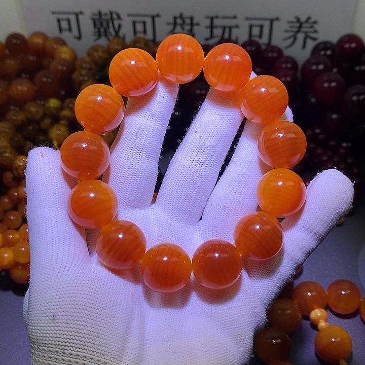 松木（琥珀木）手串/手链1.9 包浆高货