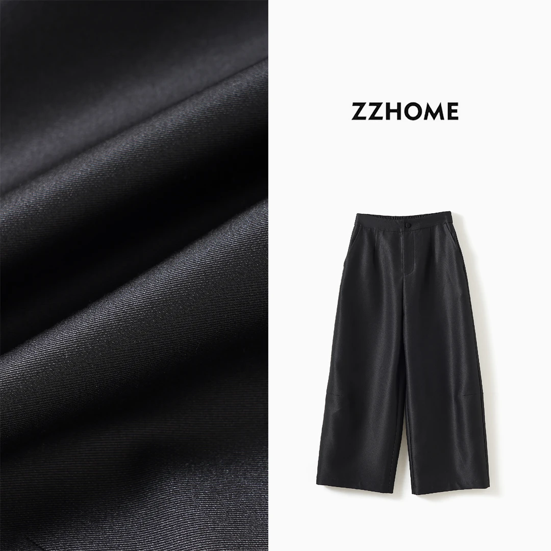 ZOZO HOME|松弛有度轻量感女士时尚光泽百搭夏季遛弯裤q173441p