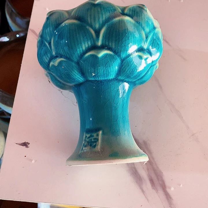 紫砂花盆口径13高15一只