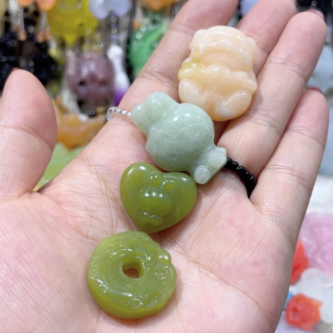 【闪购商品】未镶嵌岫玉颈饰106微瑕不退不换
