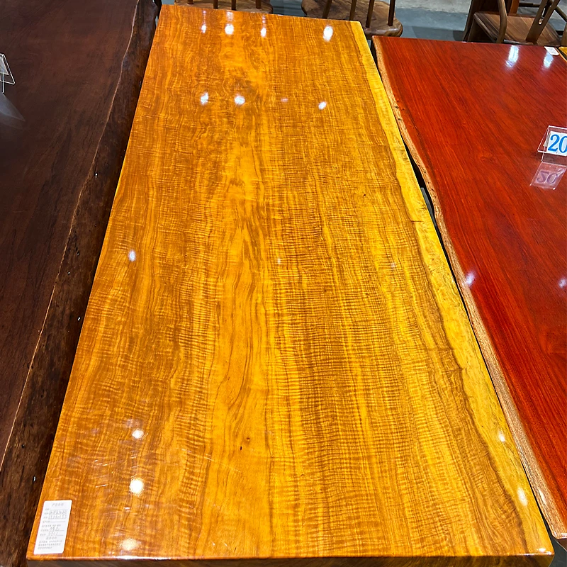 整块金丝楠实木大板桌原木茶台餐桌椅画案老板金丝楠木茶台