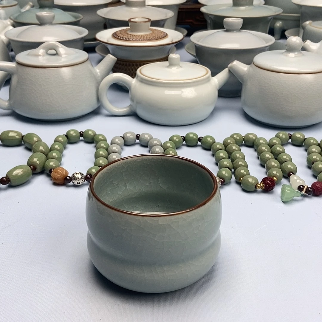 杯鱼鳞冰花葫芦杯原矿原釉原产地