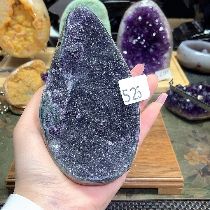 紫晶大型摆件（非配饰）未镶嵌