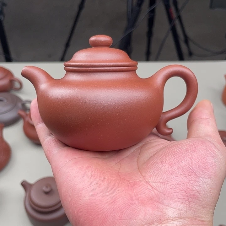 紫砂茶壶宜兴紫砂壶半手工