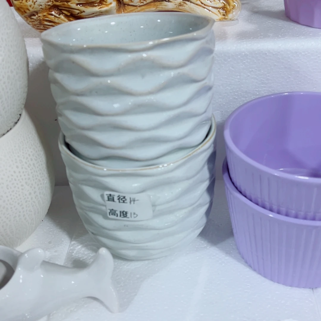 有孔，陶瓷花盆满10米包邮发货