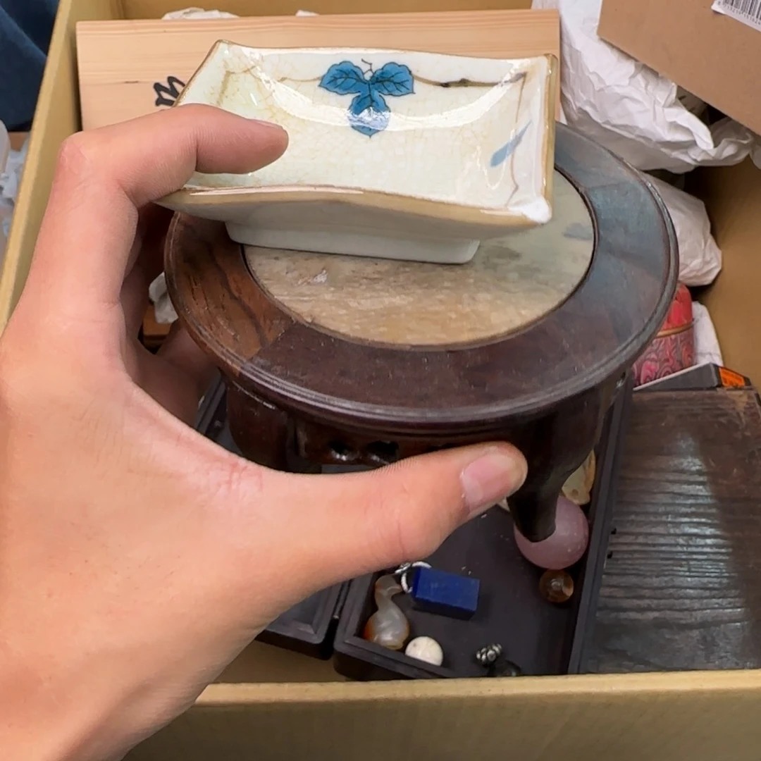 陶瓷孤品单件车里拍