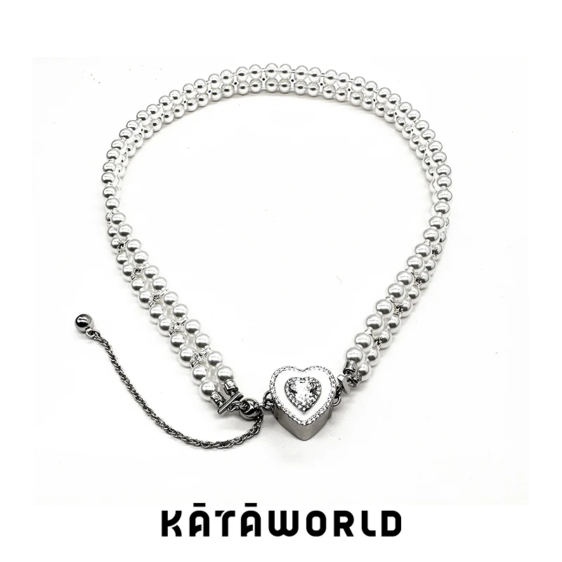 KATAWORLD 铜合金树脂项链 【主理人】甜心公主choker项链