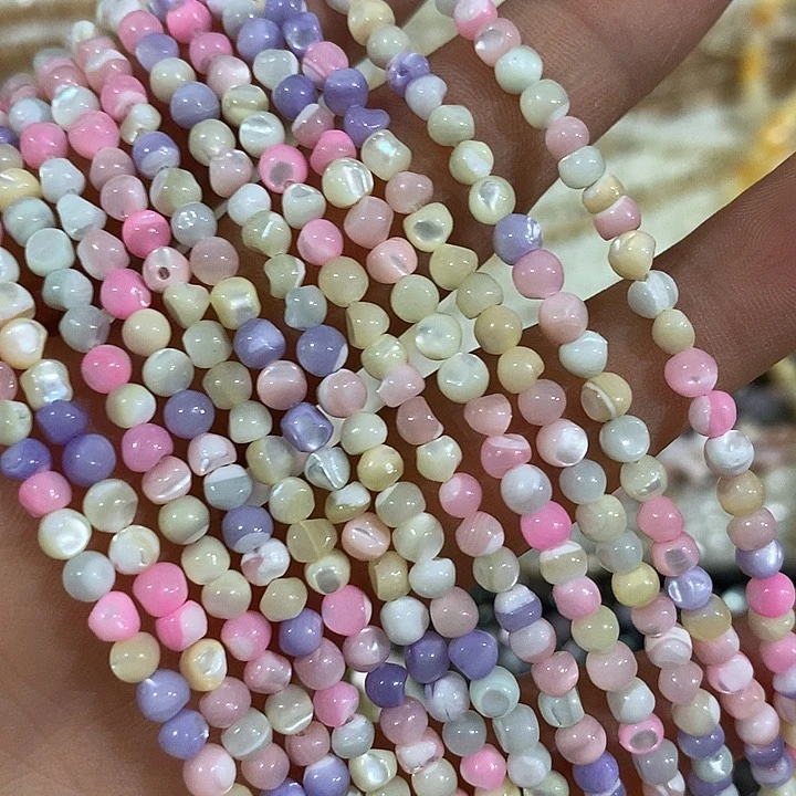 一条4mm左右彩色小豆豆