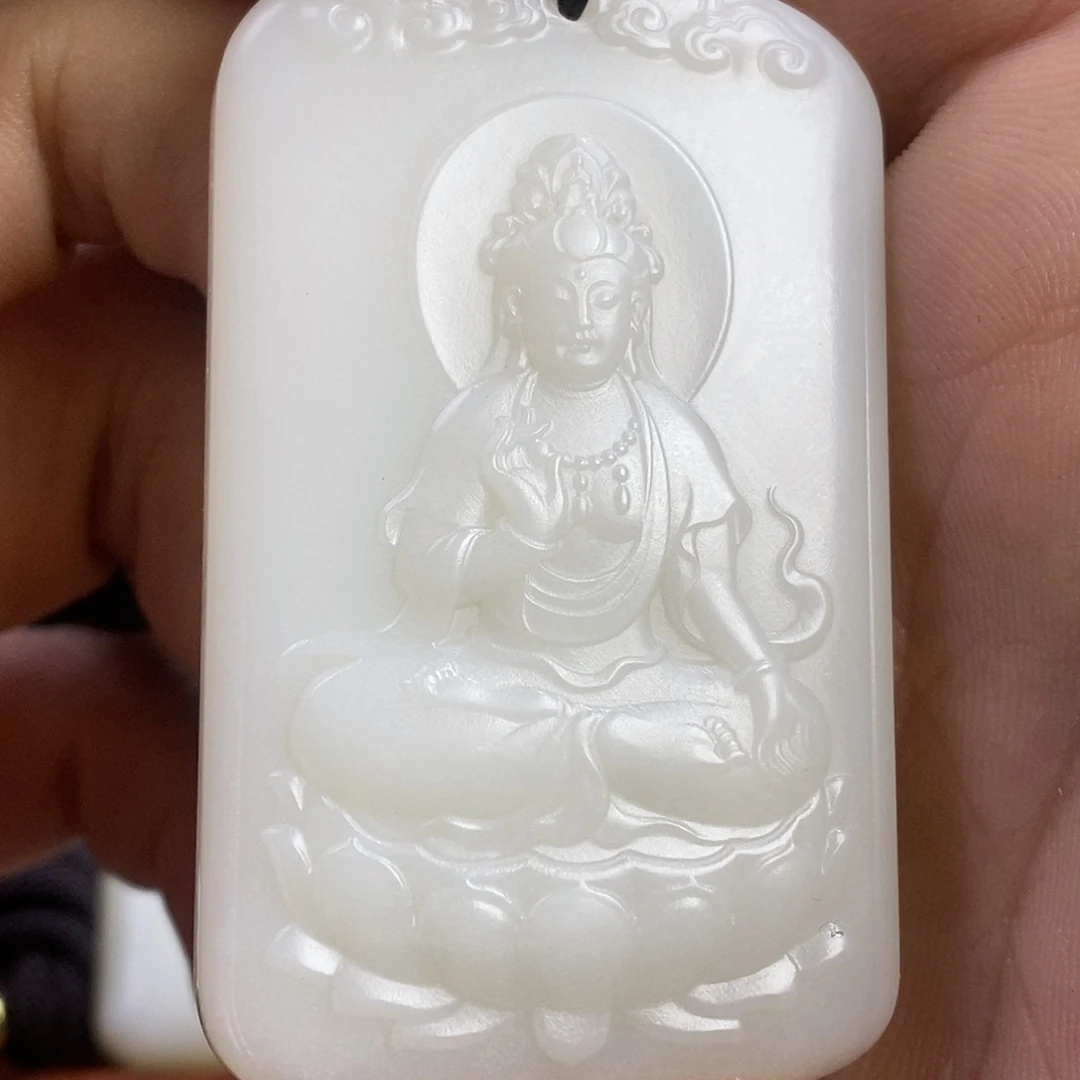 未镶嵌和田玉挂件中间国玉（特价）