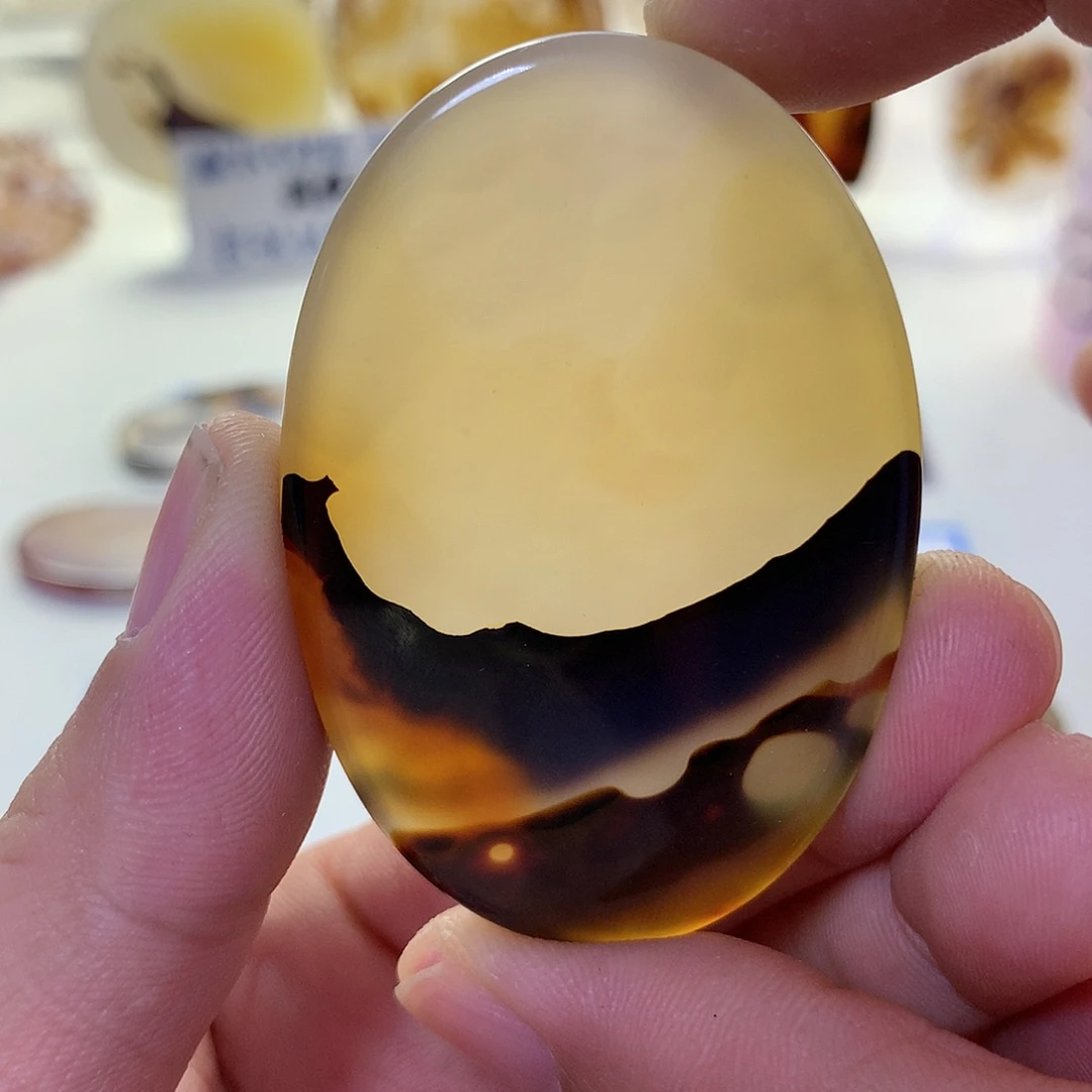 玛瑙/玉髓吊坠(不含链)未镶嵌