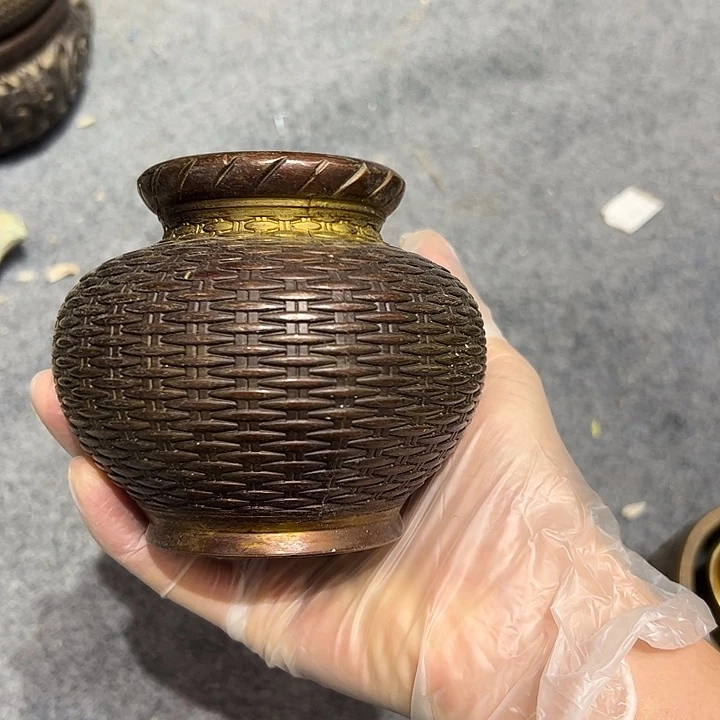 微瑕疵黄铜摆件工艺品