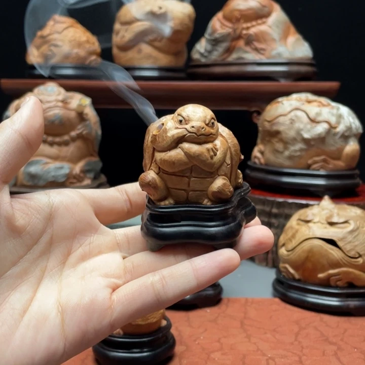 *****香榧木荔枝木龟香炉