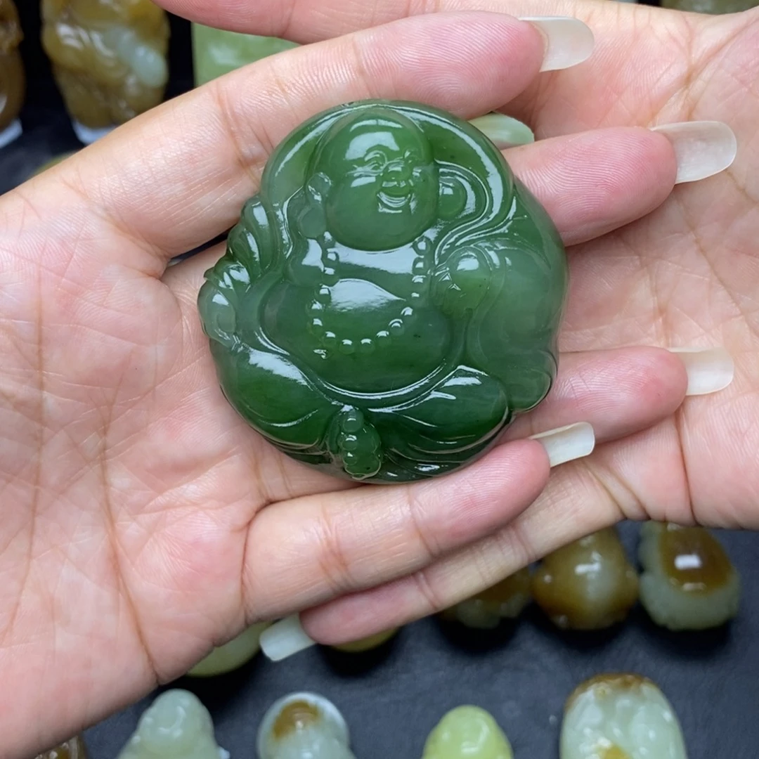 未镶嵌和田玉（碧玉）挂件